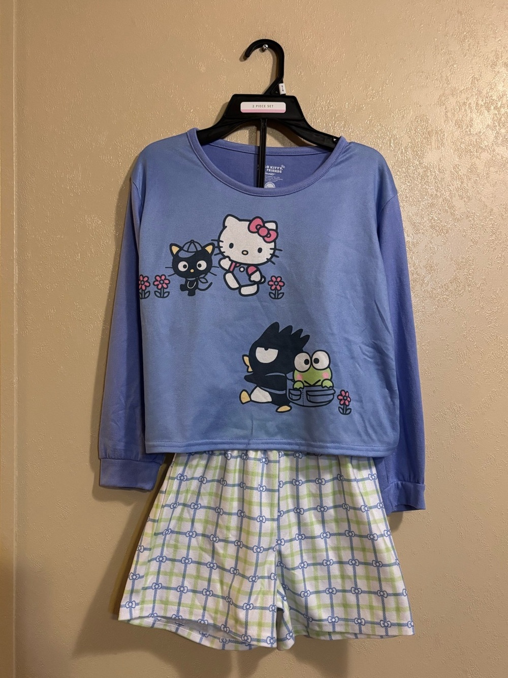 NWT Hello Kitty Girls Pajama Set sz M (7/8)